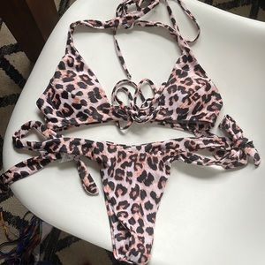 Shein leopard bikini